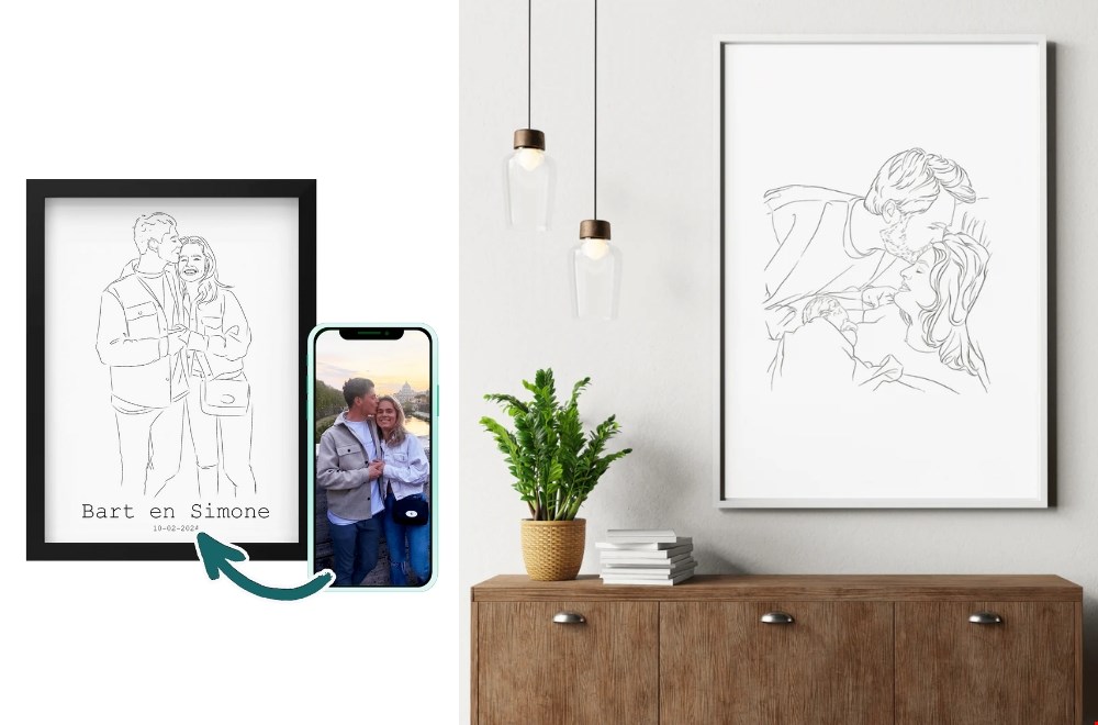 Lijntekeningen: persoonlijke kunst met een verhaal Lijntekeningen: persoonlijke kunst met een verhaal